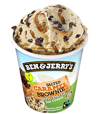 Ben&Jerrys - Salted caramelizada brownie non dairy